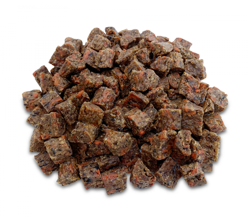 Dokas Dog Snack Insekten-Happen Mehlwürm, Grille, Karotte 100 g