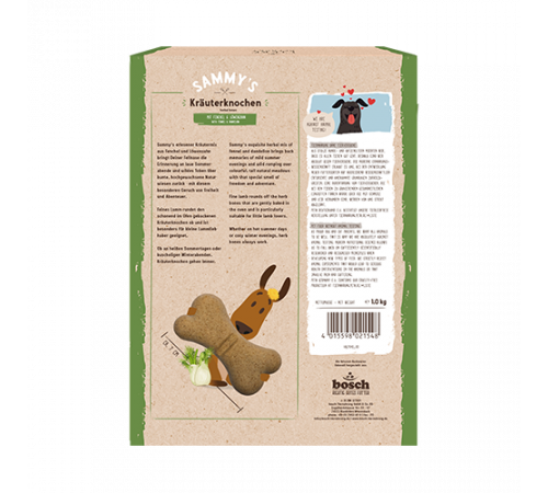 bosch Hundesnacks Sammy's Kräuterknochen 1 kg