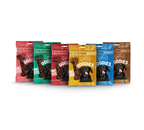 Лакомство для собак - Chewies Goodies Maxi mit Seelachs 200 g