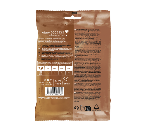 Ласощі для собак - Chewies Goodies Maxi mit Wild 200 g