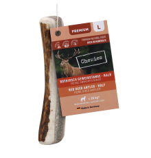 Chewies Rothirsch-Geweihstange halb L