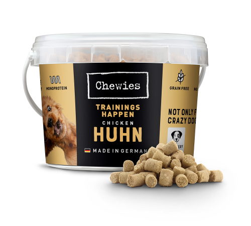 Ласощі для собак - Chewies Trainings-Happen Huhn 300 g