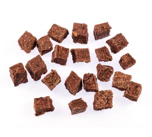 Dokas Dog Snack Entenbrust-Würfel mit Kichererbsen, Rote Beete & Kokosöl 150 g