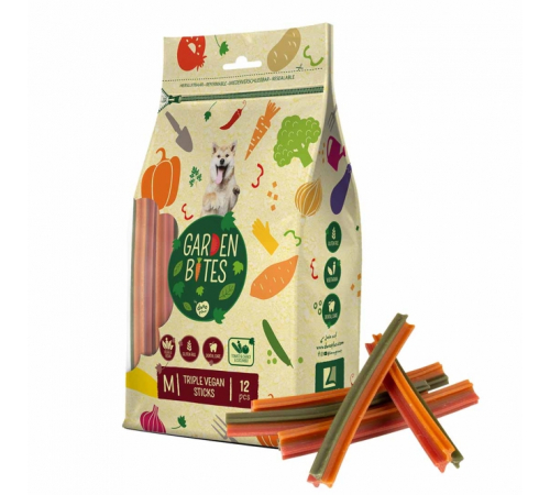 Garden Bites Dreifach Vegane Sticks - S - 13cm / 20 Stück