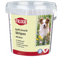 Trixie Soft Snack Stripes mit Rind 500 g Eimer