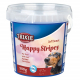 Trixie Soft Snack Stripes mit Rind 500 g Eimer