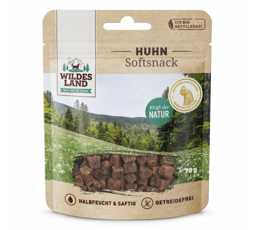 Wildes Land Softsnack Huhn 70 g