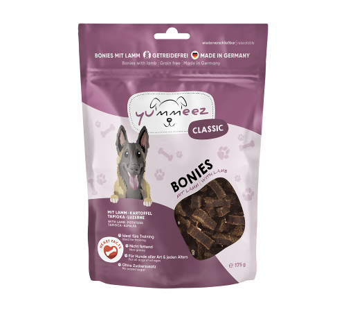 Ласощі для собак - Yummeez CLASSIC BONIES Lamm 175 g