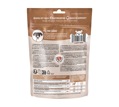 Ласощі для собак - Yummeez CLASSIC BONIES Wild 175 g