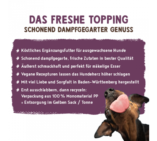 bosch Freshe Schnauze Topping fruchtiger Obstgarten 200 g