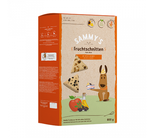 bosch Hundesnacks Sammy's Fruchtschnitten 800 g