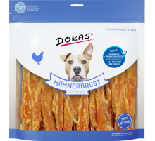 Dokas Dog Snack Hühnerbrust in Streifen 900 g