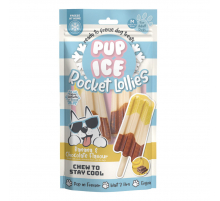 Pup Ice Chocolate & Banana Rocket Lollies M - 2 Stück