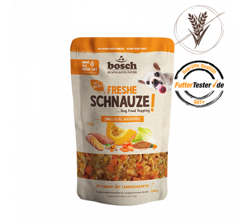 bosch Freshe Schnauze Topping sonnig gelbes Ackergemüse 200 g