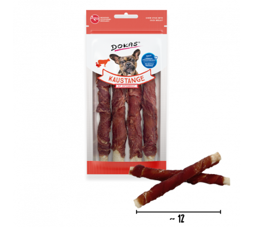Dokas Dog Snack Kaustange mit Entenbrust 50 g