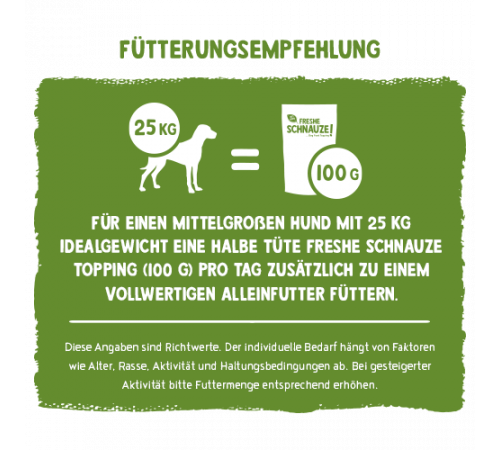 bosch Freshe Schnauze Topping knackig grünes Ackergemüse 200 g