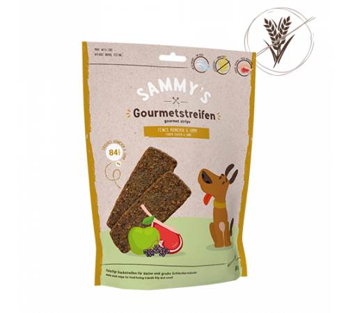 bosch Sammy’s Hundesnacks Gourmetstreifen Hühnchen & Lamm 180 g
