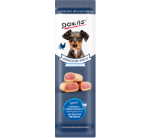 Dokas Dog Snack Hühnchen-Rolle mit Ente 10 g