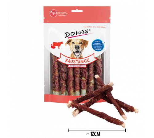 Dokas Dog Snack Kaustange mit Entenbrust 200 g