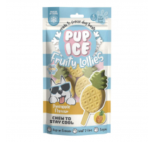 Pup Ice Pineapple Fruity Lollies S - 3 Stück