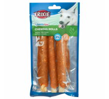 Trixie Denta Fun Chicken Chewing Rolls - 17cm / 3 Stück