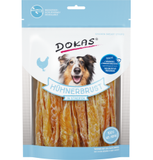 Dokas Dog Snack Hühnerbrust in Streifen 250 g
