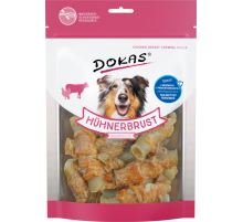Dokas Dog Snack Hühnerbrust Kaurolle 250 g
