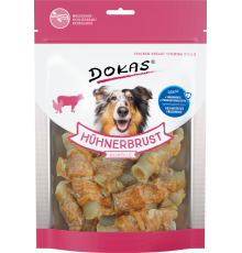Dokas Dog Snack Hühnerbrust Kaurolle 250 g