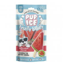Pup Ice Watermelon Fruity Lollies S - 3 Stück