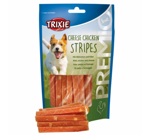 Trixie Stripes mit Hühnerbrust & Käse 100 g