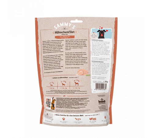 bosch Hundesnacks Sammy’s Hühnchenfilet 190 g