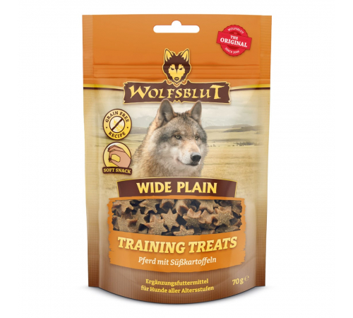 Ласощі для собак - Wolfsblut Training Treats Wide Plain 70 g