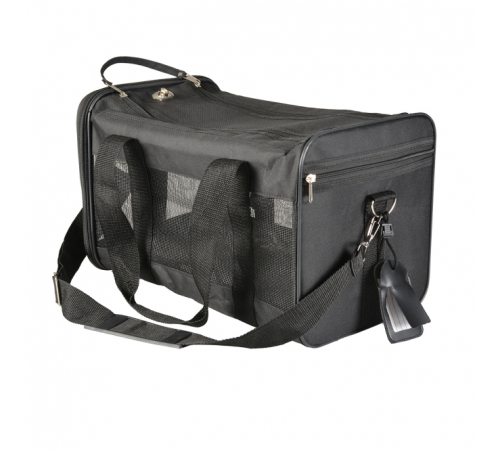 Duvoplus Reisetasche Nylon - schwarz - S - 40 x 25 x 25cm - max. 6kg