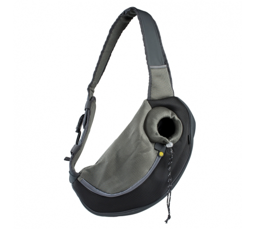 EBI Fronttasche Sarah Crazy Paws - Schwarz - S - 25x15,5x43cm - max. 3kg