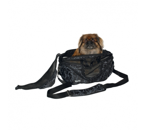 Karlie Tragetasche Shopper De Luxe - Größe S - Schwarz
