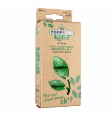 Duvoplus Poopidog Hundekotbeutel true bio - 4 x 15 Stück