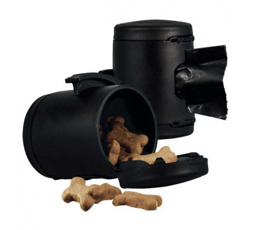 FLEXI VARIO Multi Box für Kotbeutel oder Leckerlis - Schwarz