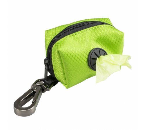 Poopidog Hundekotbeutelspender Nylon - grün