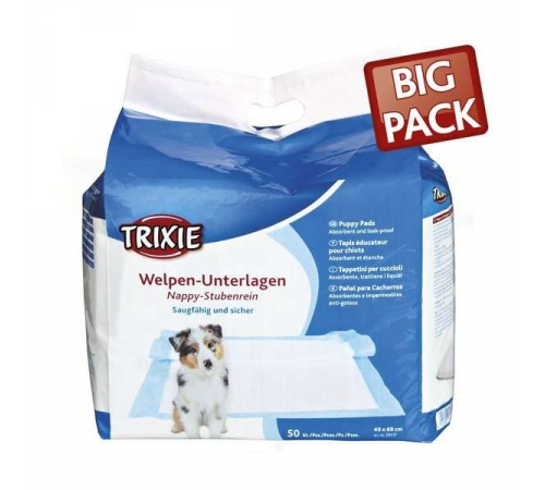 Trixie Welpen-Unterlage Nappy-Stubenrein 40x60cm - 50er