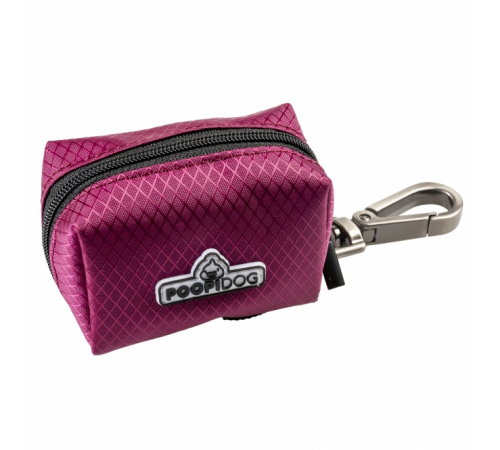 Poopidog Hundekotbeutelspender Nylon - violett