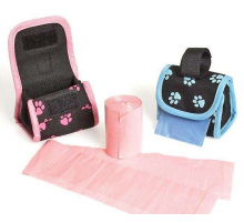 Karlie EASY BAG Kottütentasche - Schwarz-Pink