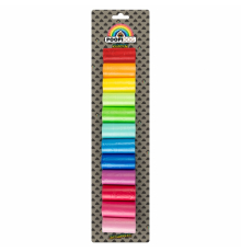 Poopidog Hundekotbeutel Rainbow - 12 x 20 Stück