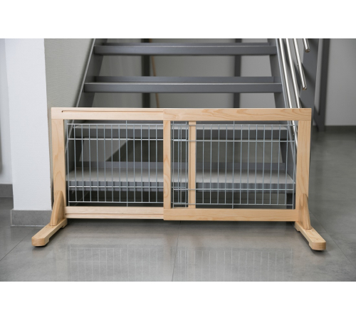 Trixie Hunde-Absperrgitter (ausziehbar) - Höhe 50 cm