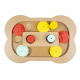 Duvoplus Intelligenzspiel Slide und Snack Puzzle Knochen