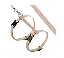 Karlie ASP Katzengeschirr mit Leine - Beige