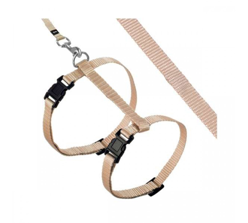 Karlie ASP Katzengeschirr mit Leine - Beige