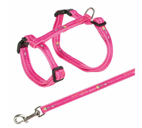 Trixie Katzengeschirr XL mit Leine und Motiv