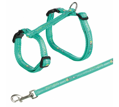 Trixie Katzengeschirr XL mit Leine und Motiv