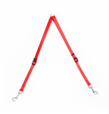 Duvoplus Nylon-Kupplungsstück für Hundeleine - Rot