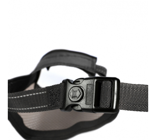 EBI Netz-Maulkorb - schwarz - S - 14-28cm / ø16-20cm